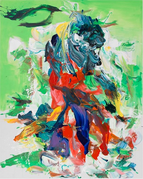 [2022] Untitled, Acrylic Ink on canvas, 162x130cm